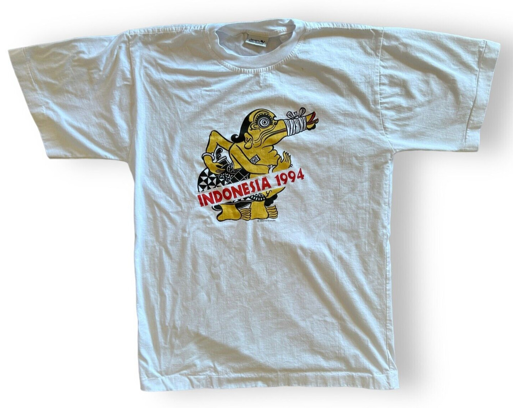 Vintage Indonesia T shirt from 1994 Single Stitch XL